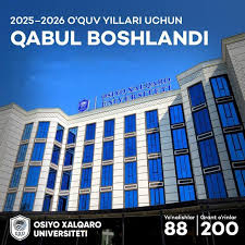 OSIYO XALQARO UNIVERSITETI