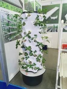 Гидропонная парниковая Вертикальная аэропоновая башня садовая Растущая Система многослойная Вертикальная аэропоновая башня